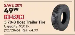 Princess Auto 5.70-8 Boat Trailer Tire offer