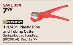 Princess Auto 1-1/4 in. Plastic Pipe and Tubing Cutter offer