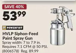 Princess Auto HVLP Siphon-Feed Paint offer