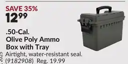 Princess Auto Olive Poly Ammo Box with Tray offer
