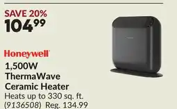 Princess Auto 1,500W ThermaWave Ceramic Heater offer