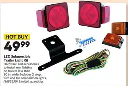 Princess Auto LED Submersible Trailer Light Kit offer