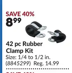 Princess Auto 42 pc Rubber Clamp Kit offer
