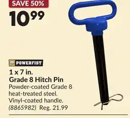 Princess Auto 1 x 7 in. Grade 8 Hitch Pin offer