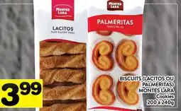 Supermarché PA BISCUITS (LACITOS OU PALMERITAS) MONTES LARA | Cookies offer