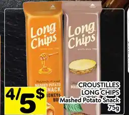 Supermarché PA CROUSTILLES LONG CHIPS | Mashed Potato Snack offer