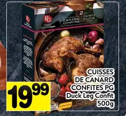 Supermarché PA CUISSES DE CANARD CONFITES PG | Duck Leg Confit offer