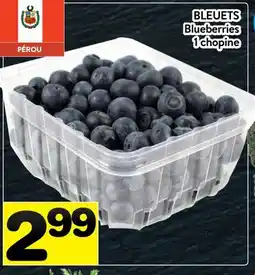 Supermarché PA BLEUETS | Blueberries offer