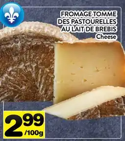 Supermarché PA FROMAGE TOMME DES PASTOURELLES AU LAIT DE BREBIS | Cheese offer