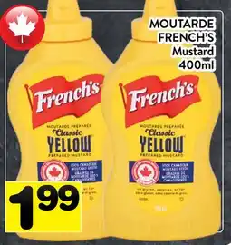 Supermarché PA MOUTARDE FRENCH'S | Mustard offer