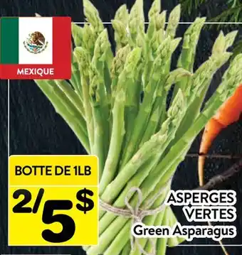 Supermarché PA ASPERGES VERTES | Green Asparagus offer