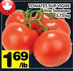 Supermarché PA TOMATES SUR VIGNE | Vine Tomatoes offer