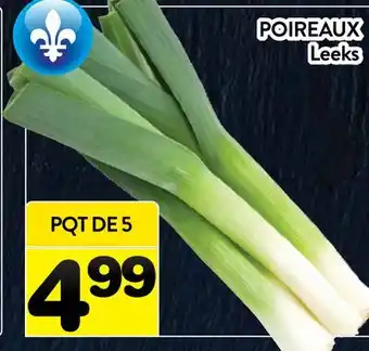 Supermarché PA POIREAUX | Leeks offer