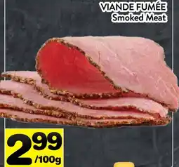 Supermarché PA VIANDE FUMÉE | Smoked Meat offer