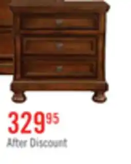 The Brick Chelsea 6pc Bedroom Set with Storage Bed, Dresser, Mirror & Nightstand, Cherry Brown - Queen Size offer