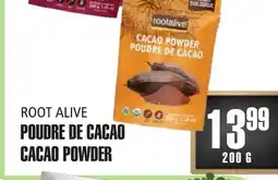 Marches Tau POUDRE DE CACAO ROOT ALIVE offer
