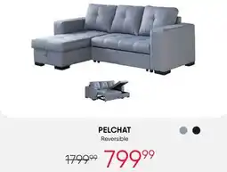 Meubles RD Pelchat - Reversible Convertible Sectional with Storage offer