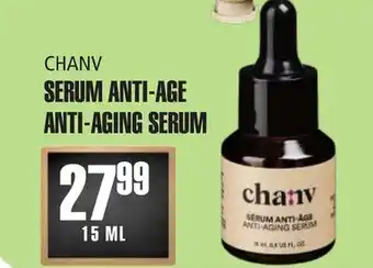 Marches Tau CHANV SERUM ANTI-AGE offer