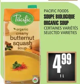 Marches Tau SOUPE BIOLOGIQUE PACIFIC FOODS offer