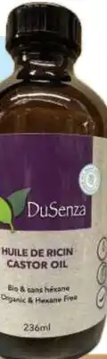 Marches Tau DUSENZA HUILE DE RICIN BIOLOGIQUE offer