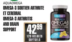 Marches Tau AQUAOMEGA OMEGA-3 SOUTIEN ARTHRITE ET CEREBRAL offer