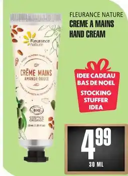 Marches Tau CREME A MAINS FLEURANCE NATURE offer