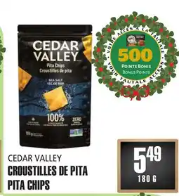 Marches Tau CROUSTILLES DE PITA CEDAR VALLEY offer