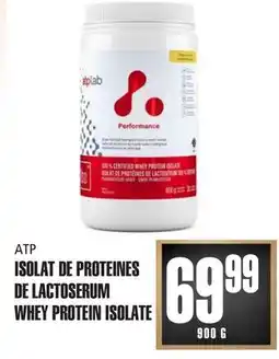 Marches Tau ISOLAT DE PROTEINES DE LACTOSERUM ATP offer