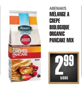 Marches Tau MÉLANGEA CREPE BIOLOGIQUE ABENAKIS offer