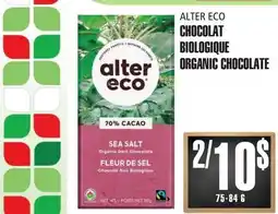Marches Tau CHOCOLAT BIOLOGIQUE ALTER ECO offer