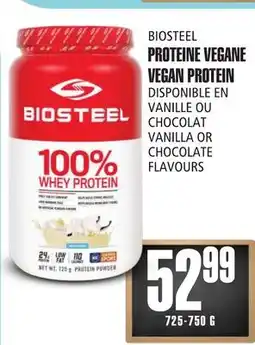 Marches Tau PROTEINE VEGANE VEGAN PROTEIN BIOSTEEL offer