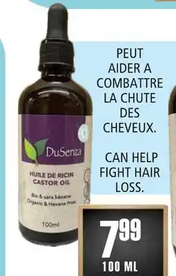 Marches Tau HUILE DE RICIN BIOLOGIQUE DUSENZA offer