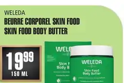 Marches Tau WELEDA BEURRE CORPOREL SKIN FOOD offer