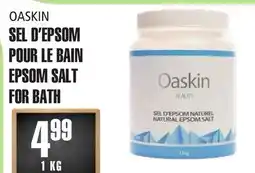 Marches Tau OASKIN SEL D'EPSOM POUR LE BAIN offer