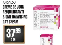 Marches Tau CREME DE JOUR REEQUILIBRANTE ANDALOU offer