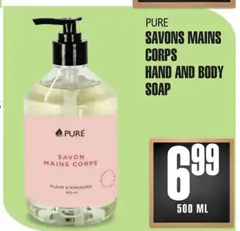 Marches Tau PURE SAVONS MAINS CORPS offer