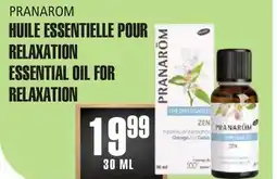 Marches Tau HUILE ESSENTIELLE POUR RELAXATION PRANAROM offer
