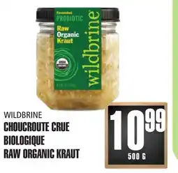 Marches Tau CHOUCROUTE CRUE BIOLOGIQUE WILDBRINE offer