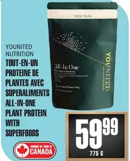 Marches Tau TOUT-EN-UN PROTEINEDE PLANTESAVEC YOUNITED NUTRITION offer
