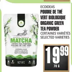Marches Tau POUDRE DE THÉ VERT BIOLOGIQUE ECOIDEAS offer