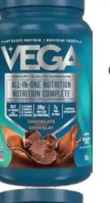 Marches Tau NUTRITION COMPLETE CHOCOLAT OU VANILLE VEGA offer