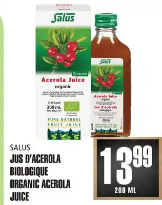 Marches Tau JUSD'ACEROLA BIOLOGIQUE SALUS offer