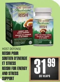 Marches Tau REISHI POUR SOUTIEN D'ENERGIE ETSTRESS HOST DEFENSE offer