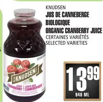Marches Tau JUSDECANNEBERGE BIOLOGIQUE KNUDSEN offer