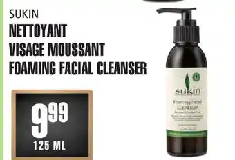 Marches Tau SUKIN NETTOYANT VISAGE MOUSSANT offer