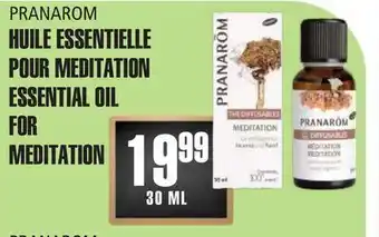 Marches Tau HUILE ESSENTIELLE POUR MEDITATION PRANAROM offer