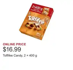Costco Toffifee Candy, 2 × 400 g offer