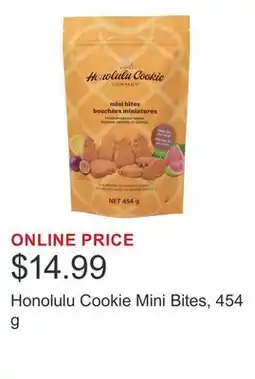 Costco Honolulu Cookie Mini Bites, 454 g offer