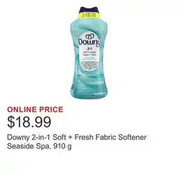 Costco Downy 2-in-1 Soft + Fresh Fabric Softener Seaside Spa, 910 g offer