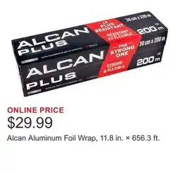 Costco Alcan Aluminum Foil Wrap, 11.8 in. × 656.3 ft offer